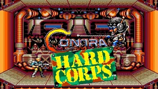 Contra: Hard Corps (Genesis) - No Death Run [Arena/Secret Ending]