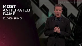 Geoff Keighley acknowledges Elden Ring's Existence at the Game Awards 2020.