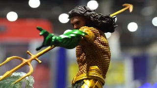 Aquaman Figure Shows Off His Old-School Suit - Comic Con 2018