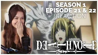 ok...I LOVE MISA😭 | Death Note Episode 21 and 22 Reaction + Commentary