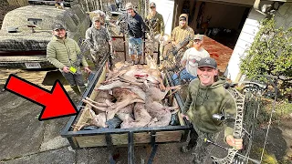 Bow Hunting OVERPOPULATED Deer in ATL to feed local families!! (SeekOne,Chris Bee) *30+ deer