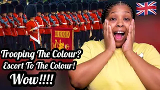 American Reacts to Trooping the Colour WOW!!!