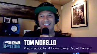 Tom Morello Practiced Guitar 4 Hours Every Day at Harvard