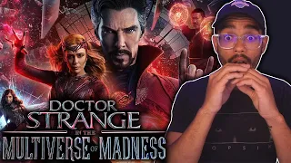 "Doctor Strange in the Multiverse of Madness" IS CRAZY! *FIRST TIME WATCHING*