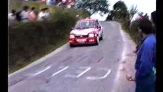 Luis Climent Rallye Principe de Asturias 1990 - TC Pandenes