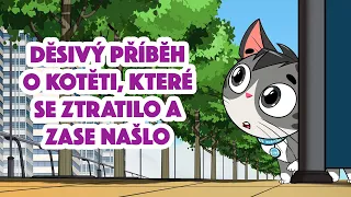 👻 Dĕsivý příbĕh o kotĕti, které se ztratilo a zase našlo 🐈‍⬛ Máša a Medvěd😲