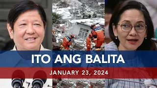 UNTV: Ito Ang Balita |    January 23, 2024