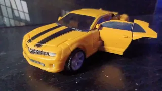 transformers 15th anniversary special/arrival to earth scene recreation