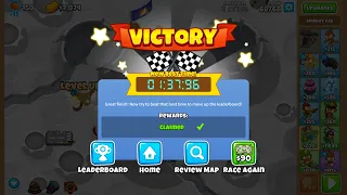 BTD6 Race #190 "Number One" in 1:37.96 (1st Place)