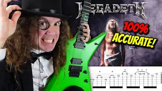 This Is How You REALLY Play The SYMPHONY OF DESTRUCTION Solo (Megadeth)