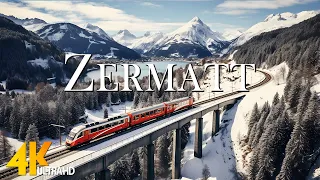 Zermatt 4K - Scenic Relaxation Film with Inspiring Cinematic Music - 4K Video Ultra HD