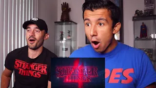 STRANGER THINGS 4 TEASER TRAILER REACTION!