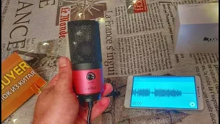 🎙️ МАЛЕНЬКИЕ ХИТРОСТИ ЗАПИСИ ЗВУКА С МИКРОФОНОМ FIFINE K669B. КАК СНИМАТЬ ВИДЕО НА ТЕЛЕФОН?