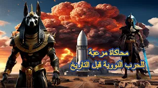 محاكاة الحرب النووية في حضارات العالم القديم الجزء الأول الحرب النووية التي حصلت قبل التاريخ