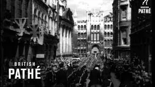 Americans  March Through London (1942)