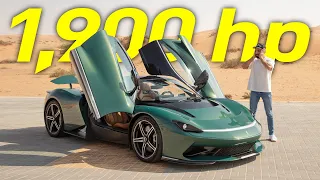 اسرع واغلى سيارة اجربها في حياتي! - Pininfarina Battista