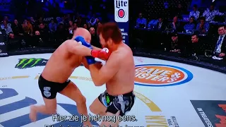 Bellator amazing double knockout matt mitrione