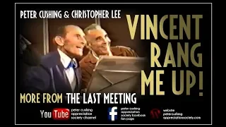 Peter Cushing and Christopher Lee : The Last Meeting Clip 10