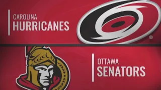 Каролина - Оттава | НХЛ обзор матчей 09.11.2019г. | Carolina Hurricanes vs Ottawa Senators