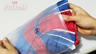 MARVEL'S SPIDER-MAN PS4 Advanced Suit Costume Unboxing