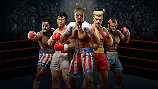 GAMEPLAY!! Big Rumble Boxing: Creed Champions | Rocky Balboa Vs. Viktor Drago! ROCKY!!!