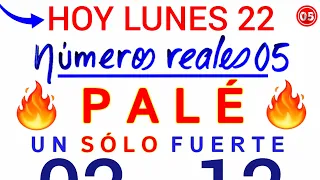 Qué PALÉ y SÚPER para hoy LUNES 22/04/2024/ Números para hoy LUNES 22 de ABRIL/ PALÉ y SÚPER de HOY🔥