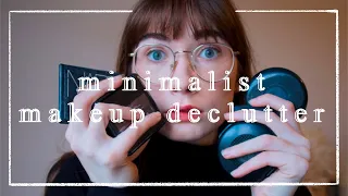 MINIMALIST MAKEUP DECLUTTER | minimalism series