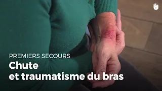Chute et traumatisme du bras - Premiers secours pour personnes âgées