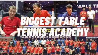 Biggest Table Tennis Academy in South Asia साउथ एशिया की सबसे बड़ी टेबल टेनिस एकेडमी