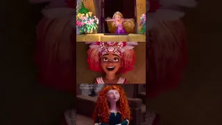 3 in 1 Rapunzel,Moana,Merida#princesses journey