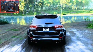 1750HP Jeep Grand Cherokee Trackhawk Offroading Forza Horizon 5 | Logitech G29 Gameplay