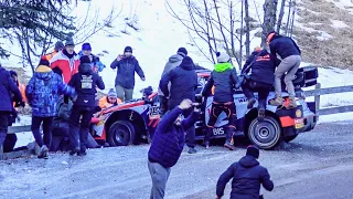 WRC Rallye Monte Carlo 2024 | CRASHES & MAX ATTACK [VBB]