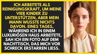 Die Frau begann heimlich als Reinigungskraft zu arbeiten, ohne dass ihr Mann es wusste, und sah...