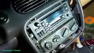 1999 Chrysler Sebring, Remove HVAC Control Module