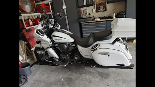 Kawasaki Vaquero DIY tour pak Pt 2