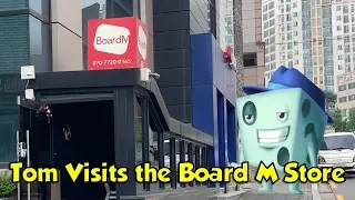 Tom Visits the Board M Game Store in South Korea