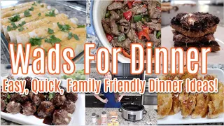 Mouthwatering, Quick, Easy, Family Friendly Dinner Ideas! What's For Dinner?! SO GOOD!! No lie.