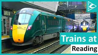 Trains at Reading (GWML) 15/12/2021