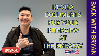 K1-Visa 2023 | Documents for your Interview at the Embassy #k1visa #backwithbryan #k1visajourney🇹🇭