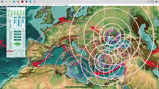 11/04/2022 -- Earthquake Watch for California -- Kansas + New Madrid Seismic Zone start moving