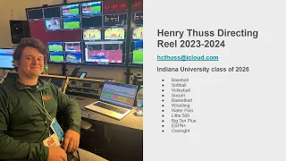 Henry Thuss Directing Reel 2023-2024