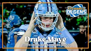 UNC QB Drake Maye vs Oregon 2022 || Dynasty Degens