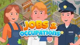 Jobs and Occupations for Kids | Where does he/she work? | Kindergarten, EFL and ESL