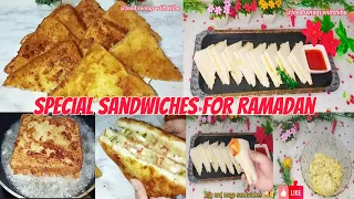 Ramadan Special sandwiches | Ramadan Special recipes | Korean sandwich | Egg sandwich | snacks