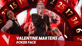 Lady Gaga – 'Poker face' ● Valentine Martens | Lives | The Voice Belgique Saison 10
