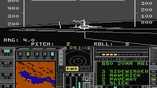 Project: Stealth Fighter (C64) 1987, MicroProse Software