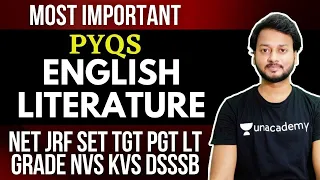 Most Important PYQs In English Literature || AKSRajveer || Literature Lovers