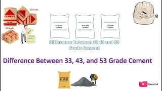 Difference Between 33, 43, and 53 Grade Cement