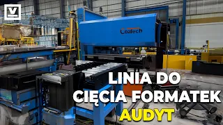 Audyt w COILTECH - Linia do cięcia formatek oraz odbiór maszyny dla klienta