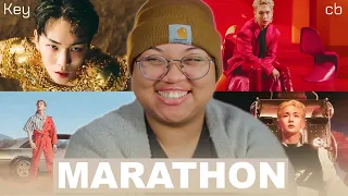 KEY MARATHON - Forever Yours, I wanna Be, Bad Love, Gasoline, & Killer | Reaction